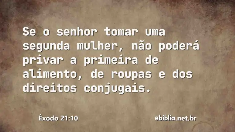 Êxodo 21:10