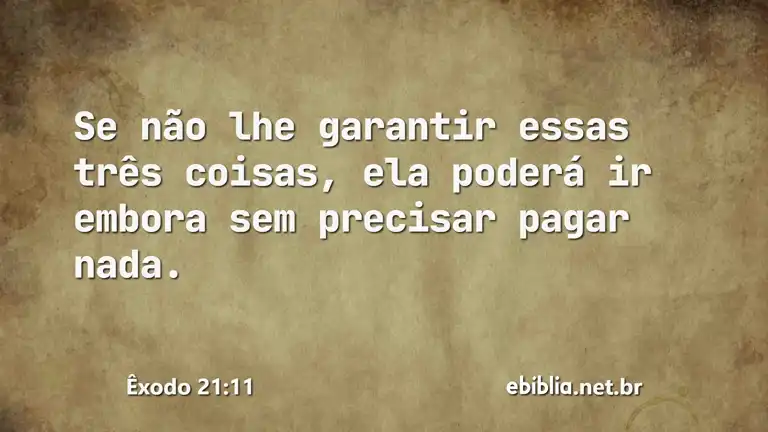 Êxodo 21:11