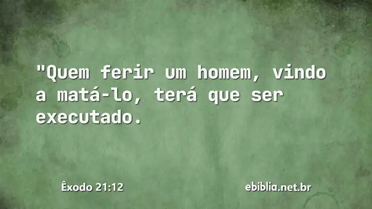 Êxodo 21:12