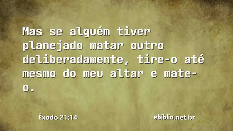 Êxodo 21:14