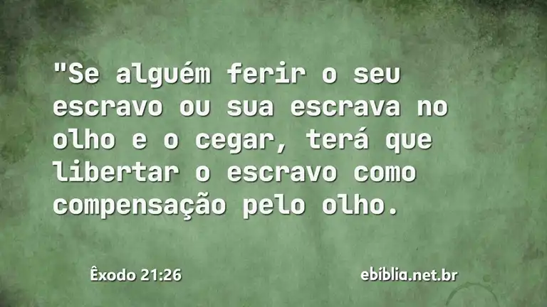 Êxodo 21:26