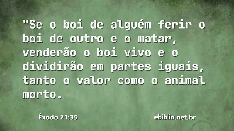 Êxodo 21:35