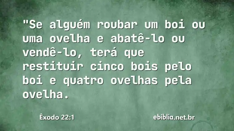 Êxodo 22:1