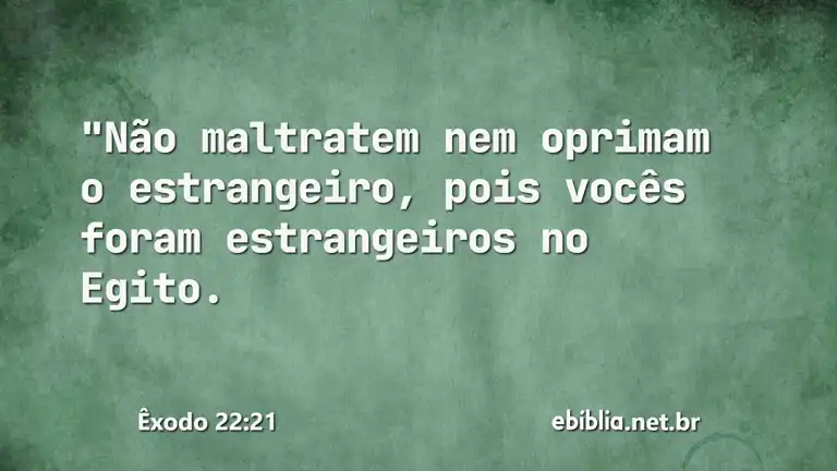 Êxodo 22:21