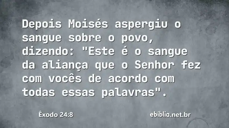 Êxodo 24:8