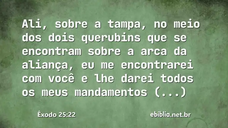 Êxodo 25:22