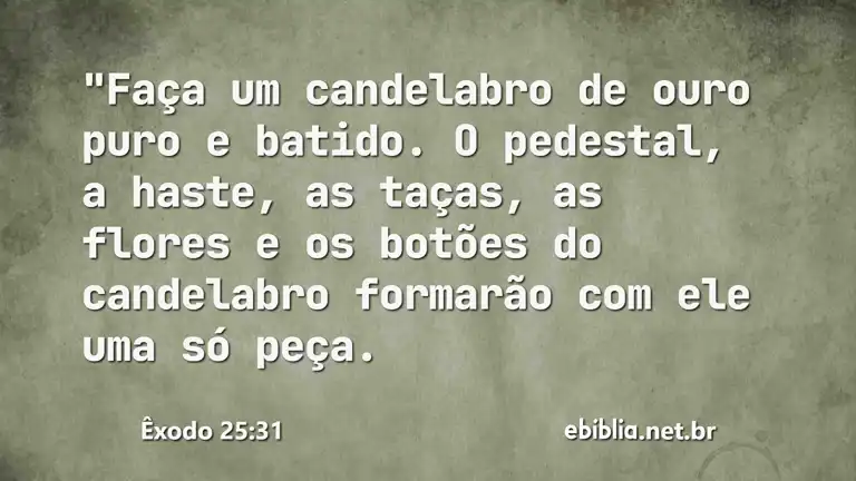 Êxodo 25:31