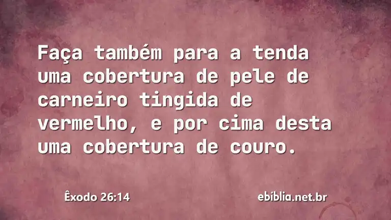 Êxodo 26:14