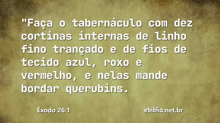 Êxodo 26:1