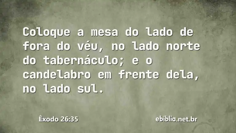 Êxodo 26:35