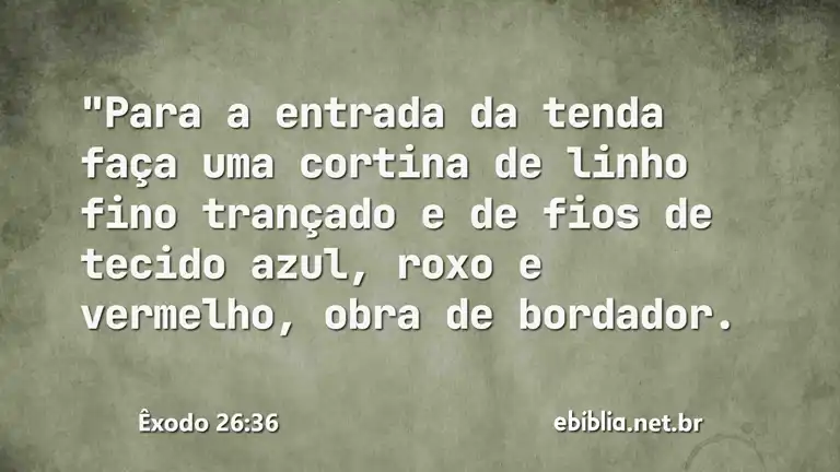 Êxodo 26:36