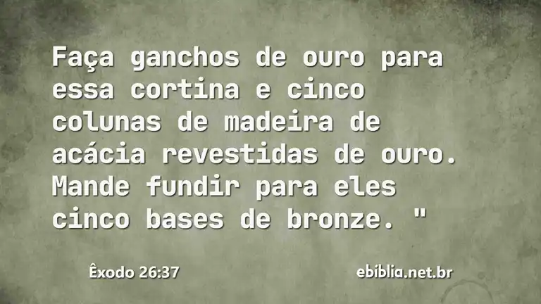 Êxodo 26:37