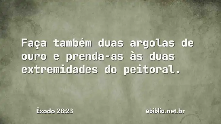 Êxodo 28:23