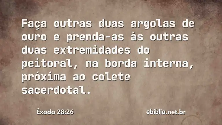 Êxodo 28:26