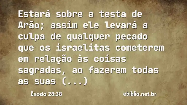 Êxodo 28:38