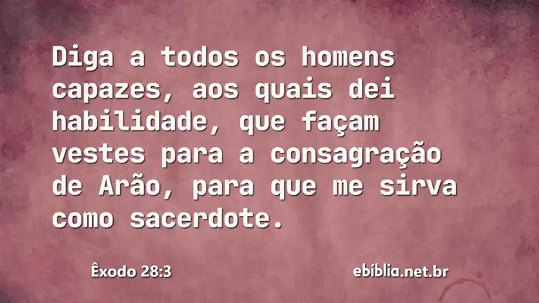 Êxodo 28:3