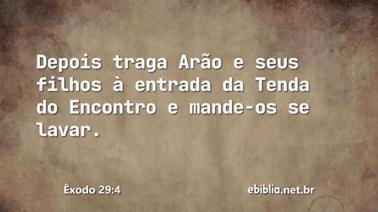 Êxodo 29:4