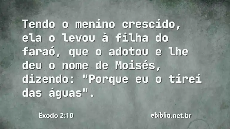 Êxodo 2:10