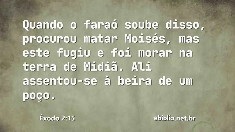 Êxodo 2:15