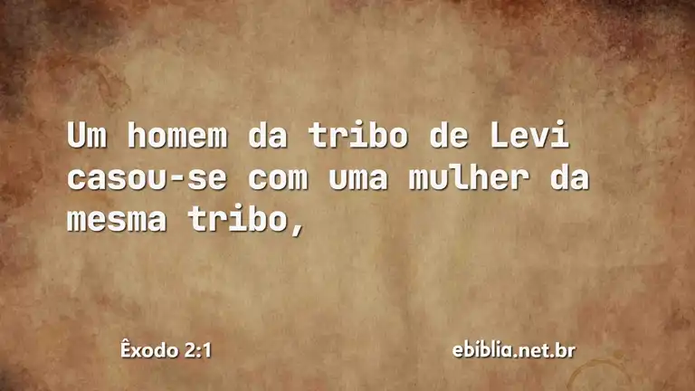 Êxodo 2:1