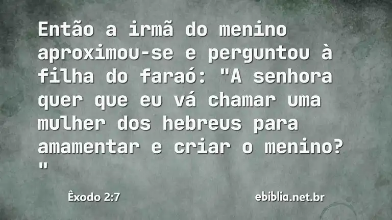 Êxodo 2:7