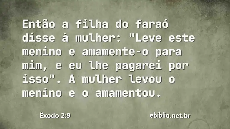 Êxodo 2:9