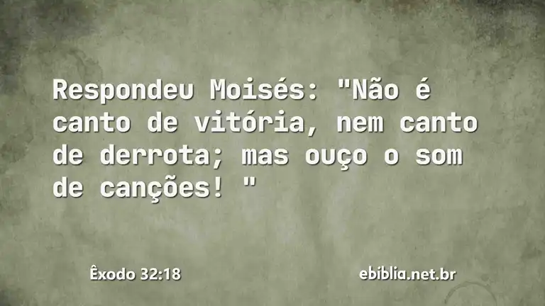 Êxodo 32:18