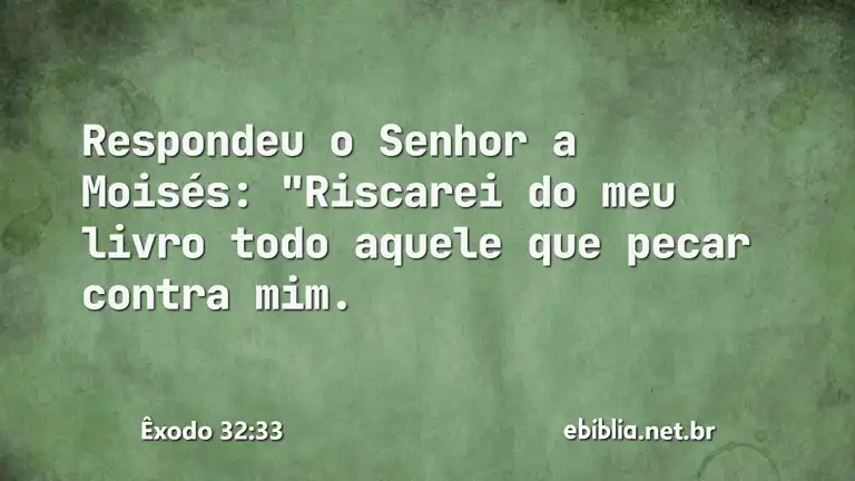 Êxodo 32:33