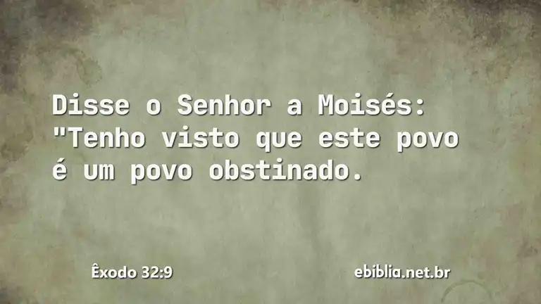 Êxodo 32:9