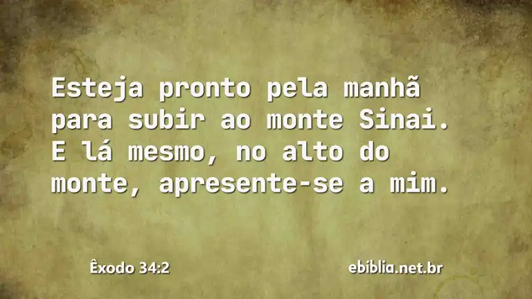 Êxodo 34:2