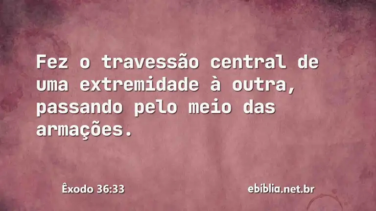 Êxodo 36:33