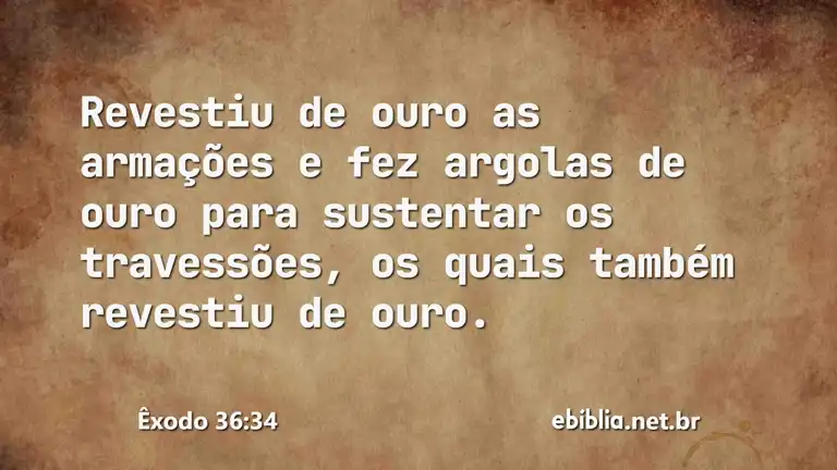 Êxodo 36:34