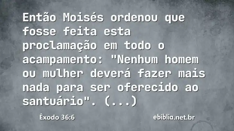 Êxodo 36:6