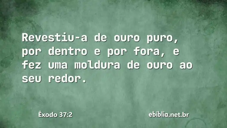 Êxodo 37:2