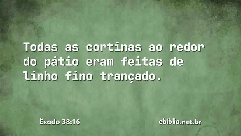 Êxodo 38:16