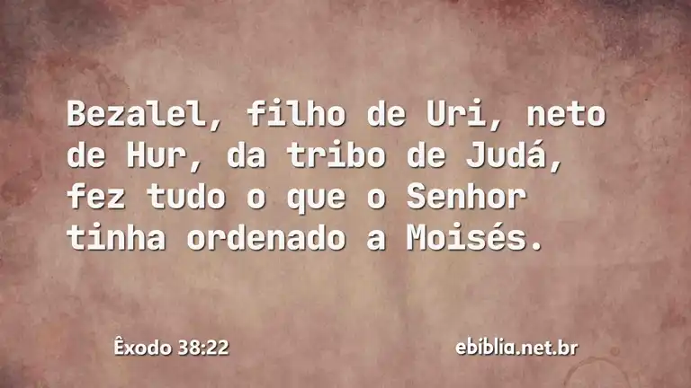 Êxodo 38:22