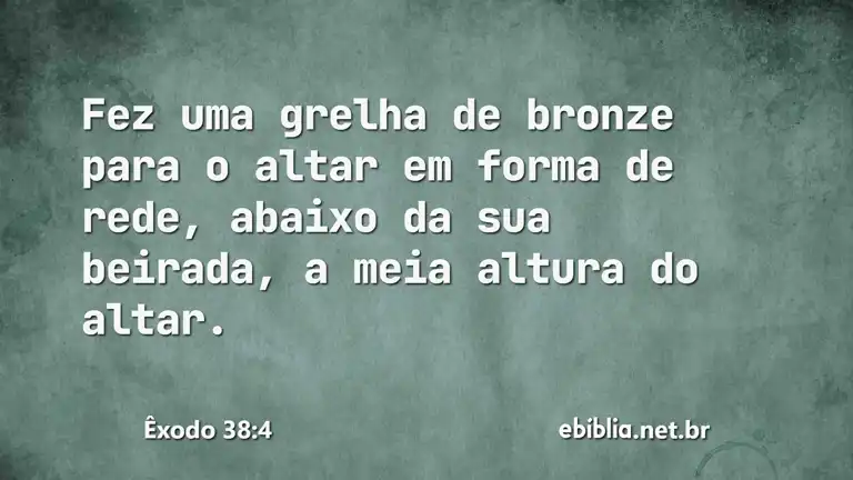 Êxodo 38:4