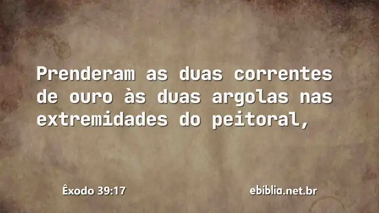 Êxodo 39:17