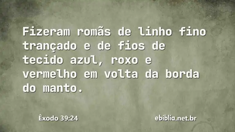 Êxodo 39:24