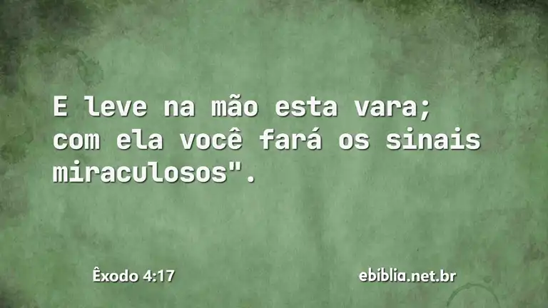 Êxodo 4:17