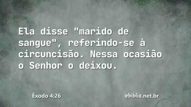 Êxodo 4:26