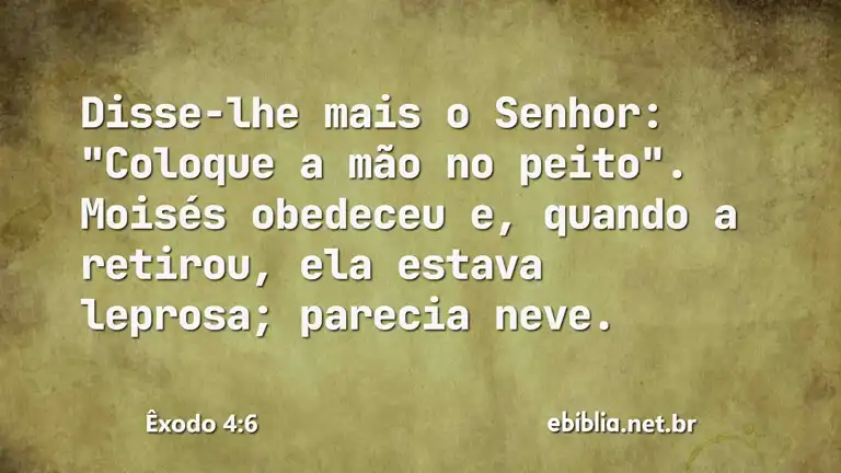 Êxodo 4:6