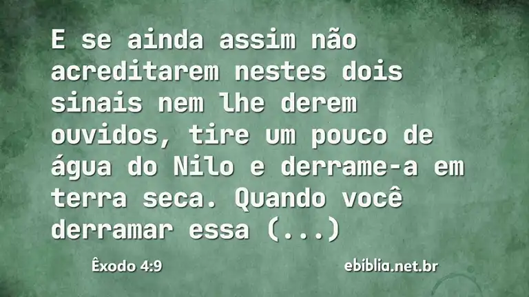 Êxodo 4:9