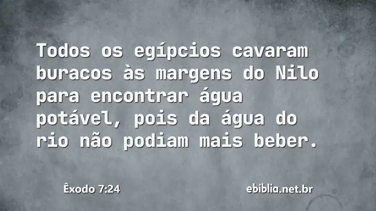 Êxodo 7:24