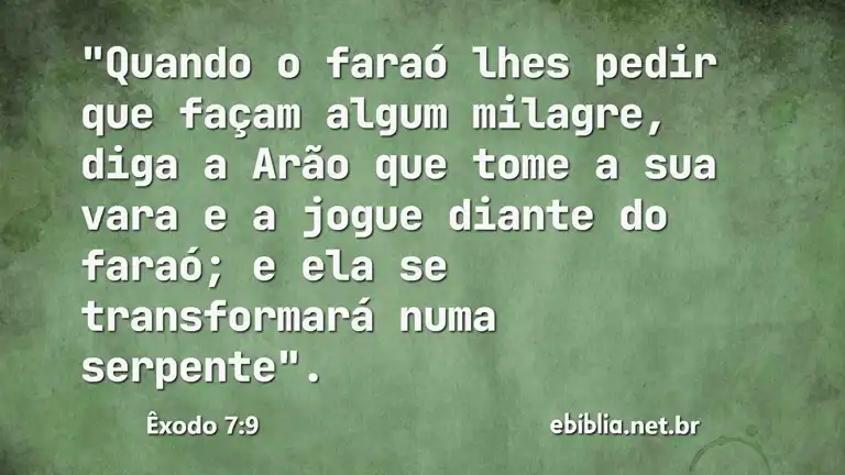 Êxodo 7:9