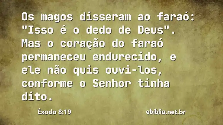 Êxodo 8:19