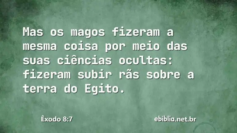 Êxodo 8:7