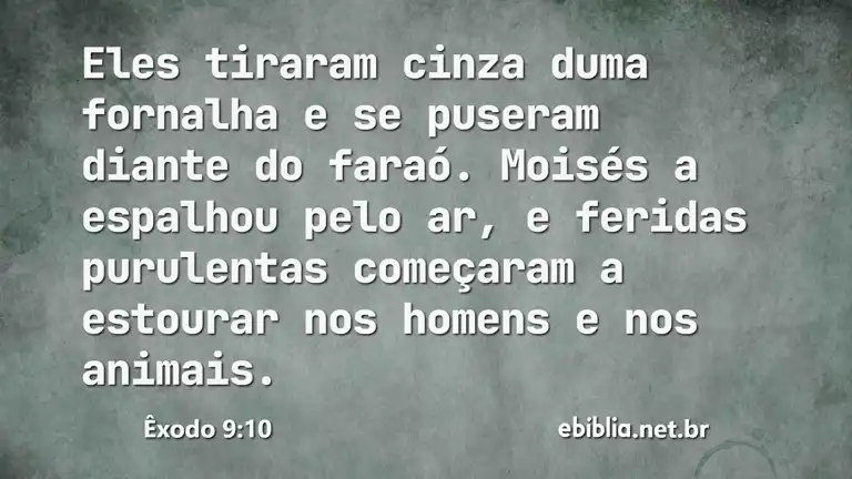 Êxodo 9:10