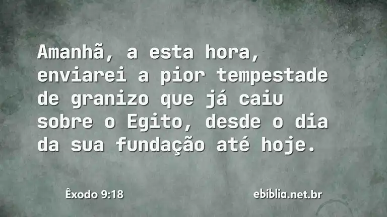 Êxodo 9:18