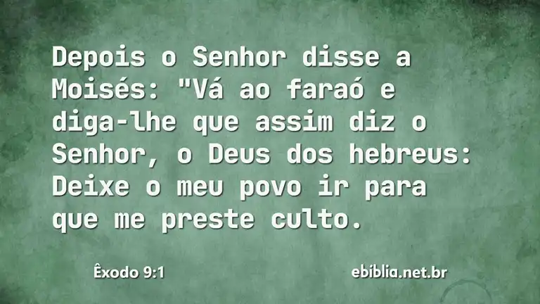 Êxodo 9:1